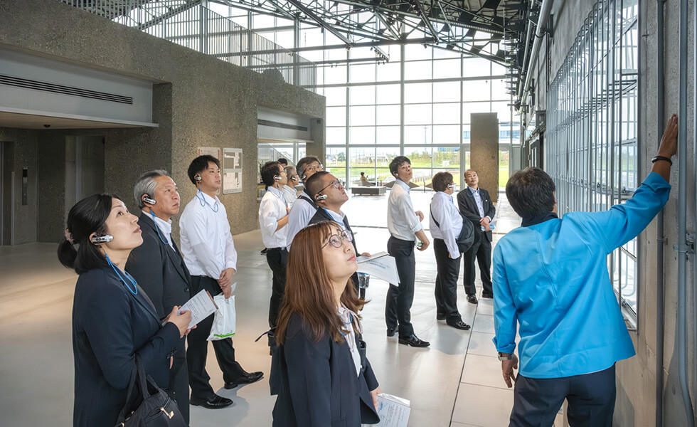 YKK AP株式会社様 黒部製造所視察