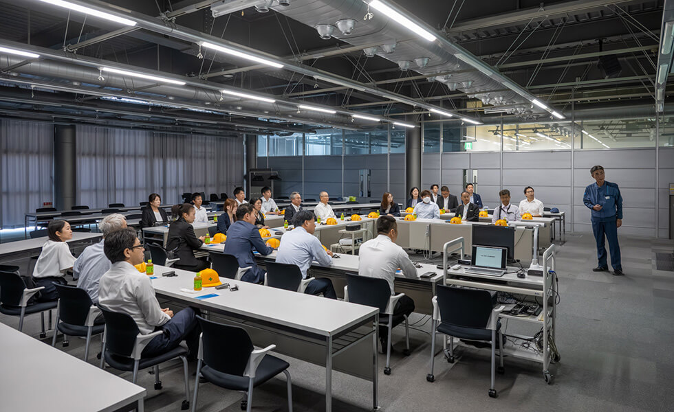 YKK AP株式会社様 黒部製造所視察